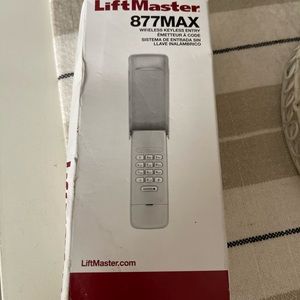 Keyless entry garage